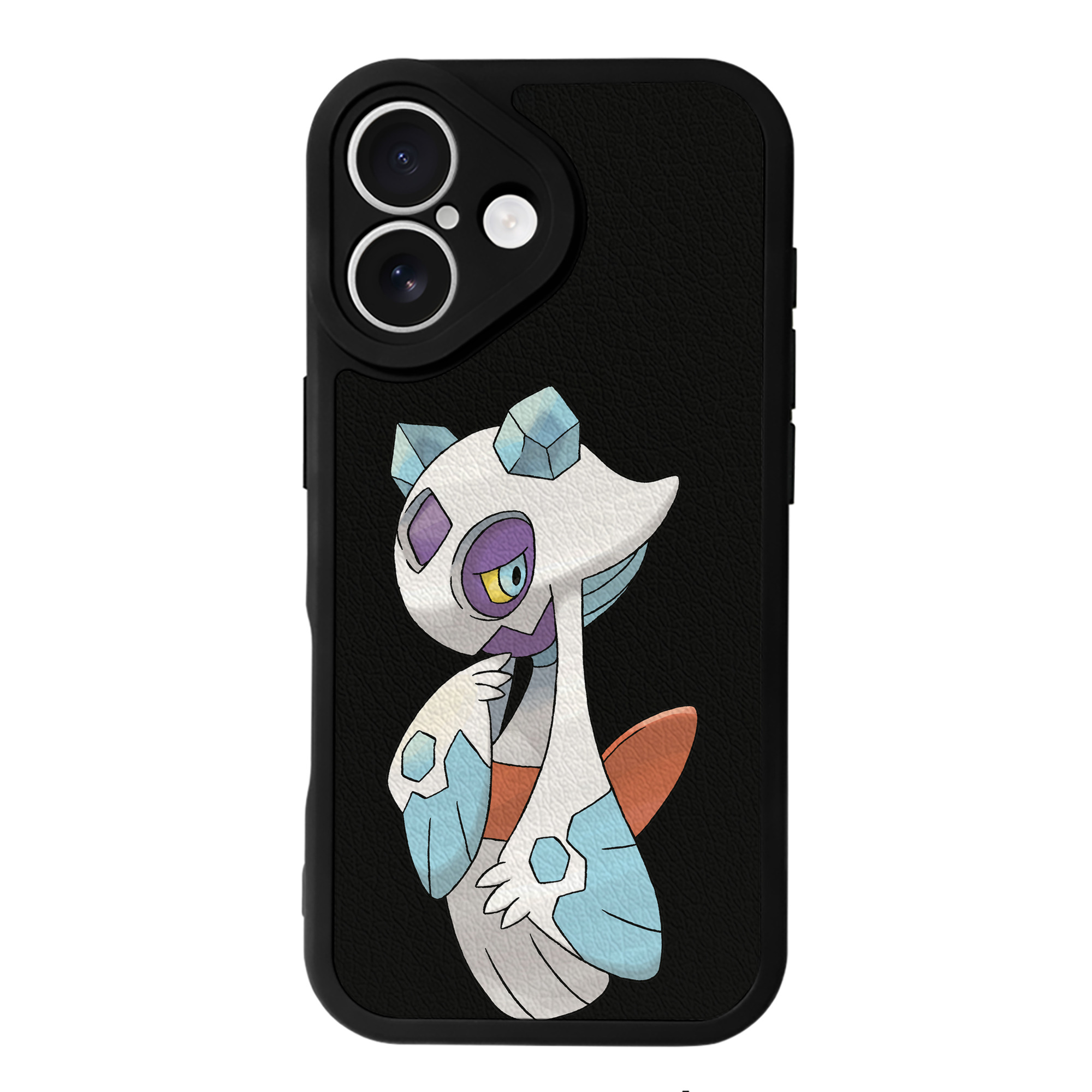 （画像用） ポケットモンスター Pokémon 【iPhone 16シリーズ対応】シリコンスマホケース（レザー調） 材質：シリコン